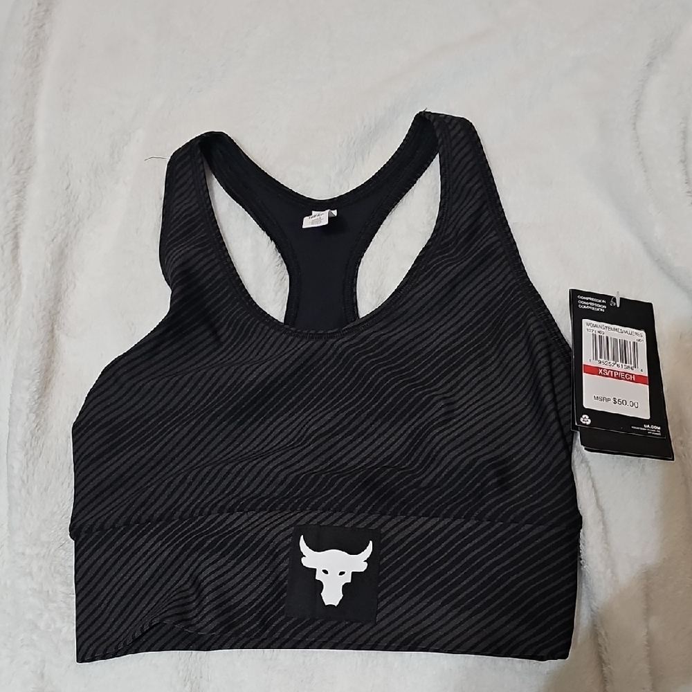 Women's Black Sports Bra